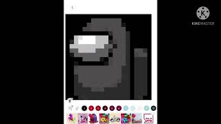 Creating  among us in color by number app screenshot 3