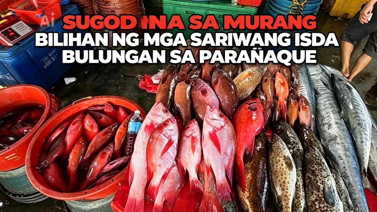 4K SULIT NA SULIT KAPAG DITO KA TALAGA MAMILI NG MGA SARIWANG SEAFOODS #fyp #sari #panindiamovie