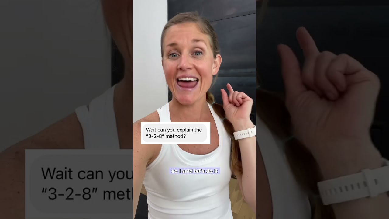 The VIRAL 3 2 8 Workout Method Explained Shorts Pilates