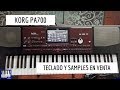 Korg PA700 RITMOS TECLADOS SAMPLES EN VENTA Korg PA700 RITMOS TECLADOS SAMPLES EN VENTA