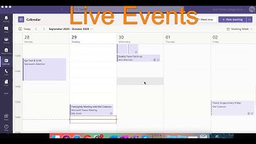 Microsoft Teams Live Events   How to schedule and run a Live Event