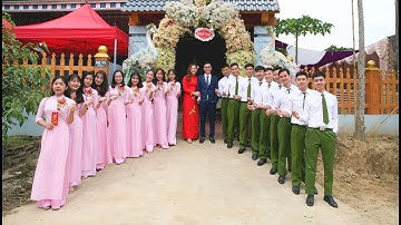 " HÓT " Đám cưới cặp đôi chú rể công an Bá thước cô dâu xinh như búp bê