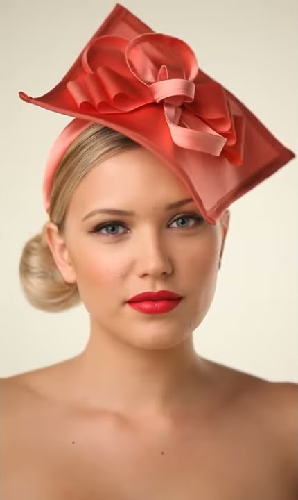 Pink Fascinator - Passchendales #3370
