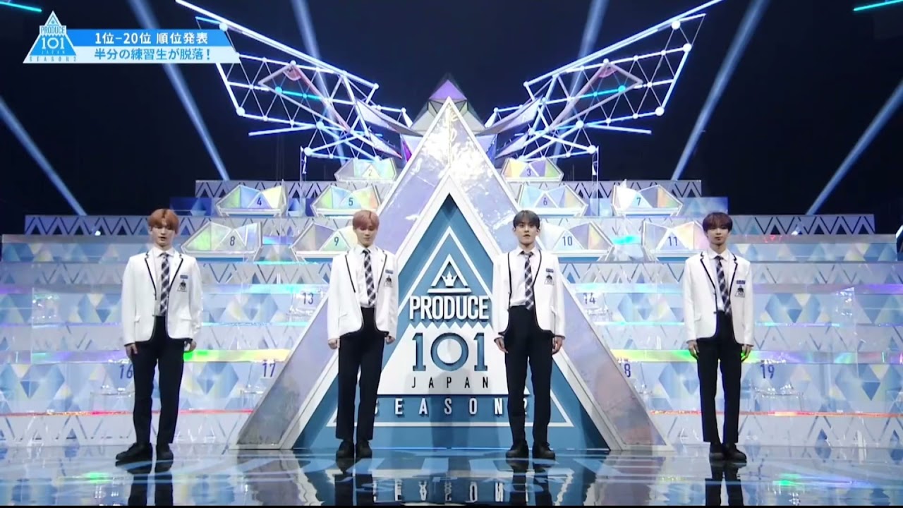 第2回順位発表式　入場シーン