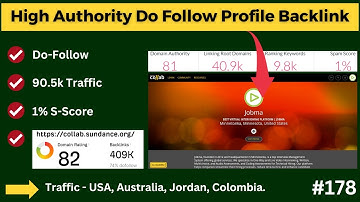 Create Do Follow Profile Backlink from High Authority Site | Film & Media Industry Related Backlink