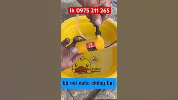 Bộ vòi tiếp nước chống bụi lắp máy cắt cầm tay #voitiepnuocchongbui #thoxay #diy #oplatgach #gachmen