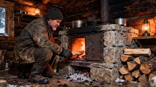 Settlers Laughed at His Stone Masonry Heater — Until It Kept His Cabin 69°F Warmer
