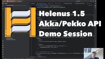 Helenus v1.5 Akka Pekko API Demo Session