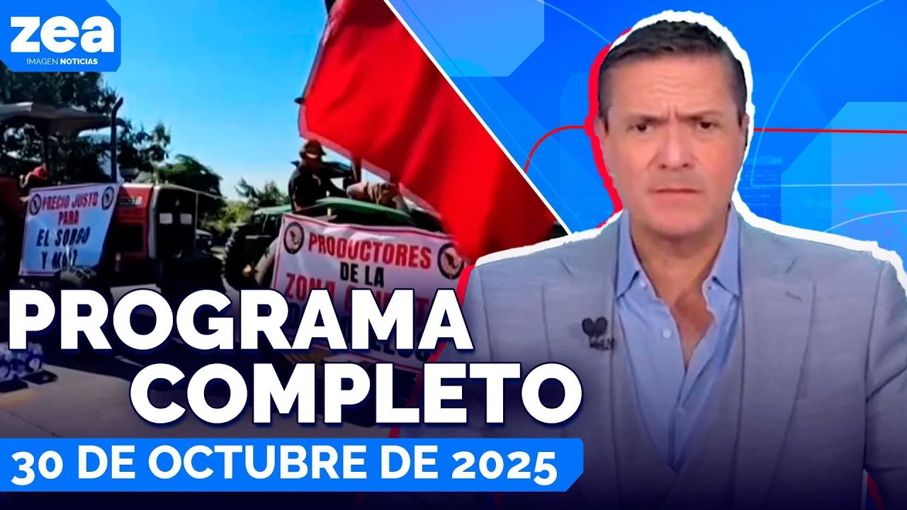 Noticias con Francisco Zea | Programa completo 30 de octubre de 2025