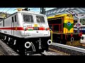 Kota Janshatabdi || Journey + Shunting + Loco Coupling || Heavy Traffic Action MSTS