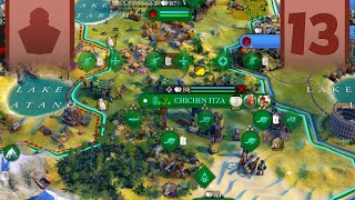 Civ 6 Gaul Deity Gameplay - What Do I Do With All This Production? - Part 13