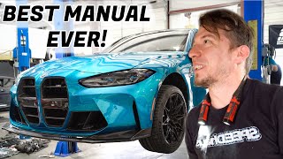 BMW M3 COMPETITION SHORT SHIFT KIT! | ROGUE ENGINEERING FULL OCTANE
