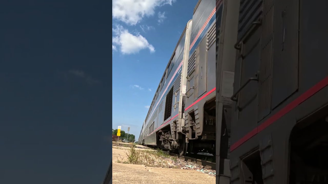 Amtrak 5 With AMTK 203 Leading 20250805 Gbb Galesburg Trains Californiazephyr