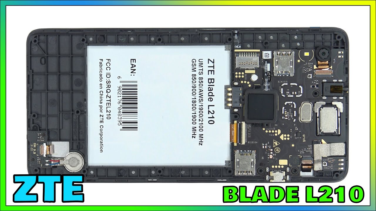 Zte Blade L210 Disassembly Teardown Repair Video Review Pretty Basic Youtube