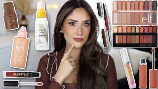 TESTING NEW DRUGSTORE MAKEUP | this was a ROLLERCOASTER...watch before you buy!