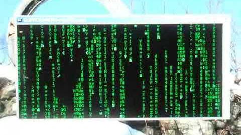 Turbo Pascal - Matrix (Window, CRT)