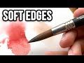 2 Ways for Watercolor SOFT Edges & Bonus Technique