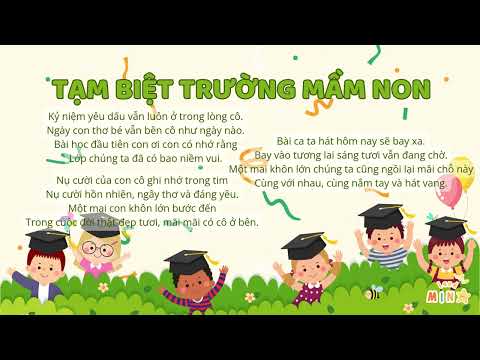 TẠM BIỆT TRƯỜNG