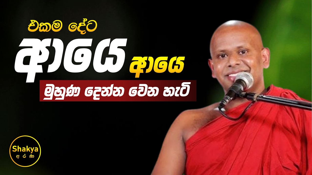 එකම දේට ආයෙ ආයෙ මුහුණ දෙන්න වෙනහැටි | ven. Welimada Saddaseela thero |@shakyaarana