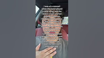 Learning Spanish with this app because I don’t want to just hear  music, I want to feel it.