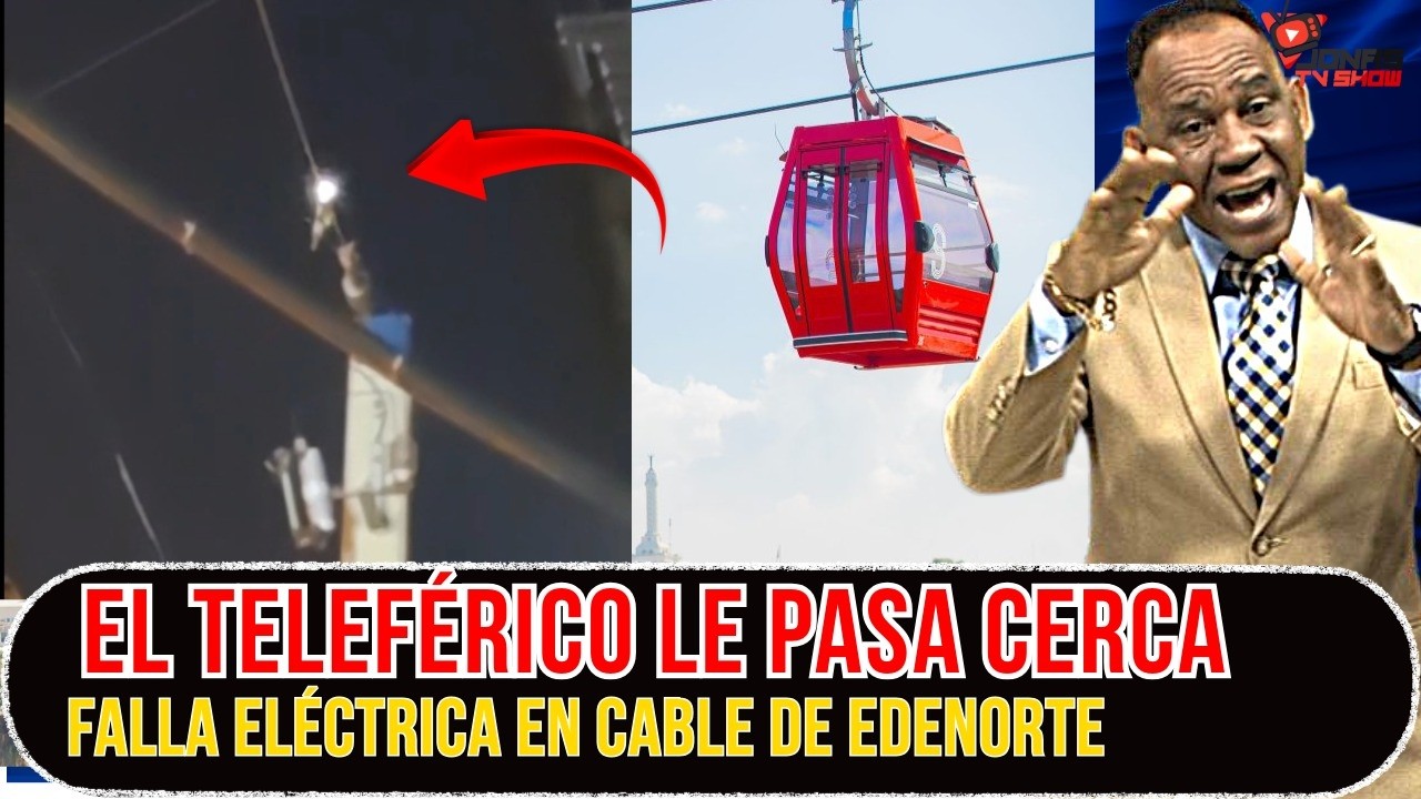 CERCA DEL TELEFERICO CABLE TIRANDO CANDELA EN SANTIAGO
