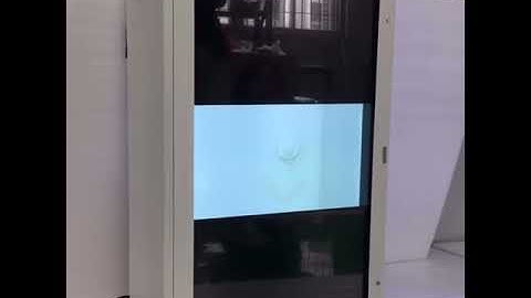 Unique Commercial LCD Display: EKAA Transparent LCD Showcase