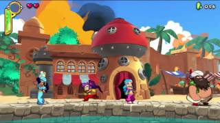Shantae Half-Genie Hero: Hero Mode Playthrough (Opening & Main Street)