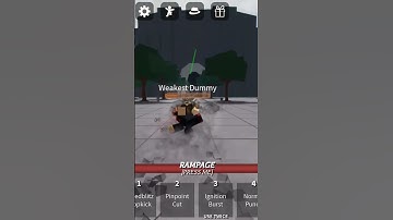Random Moveset combo one shot #roblox