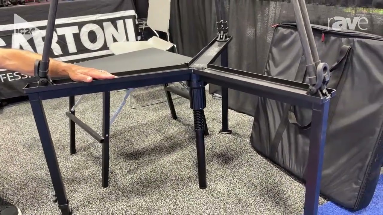 InfoComm 2026: Cartoni USA Features Ragno Pod Tripod Riser