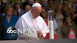 Pope Francis Visits 9/11 Memorial in NYC