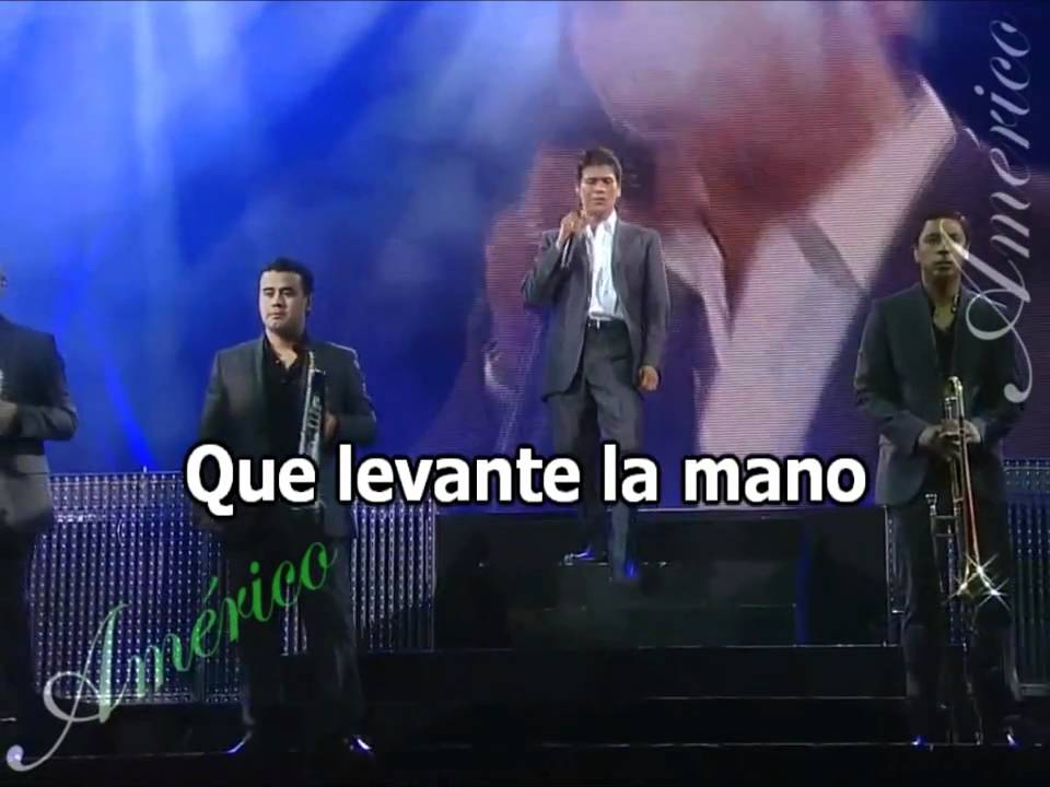 Americo Que Levante La Mano [KaraoKe] Acordes Chordify