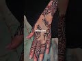 Thanks for coming ❤️🥹 Arabic design #trending #mehndi #subscribe #mehndidesign #viral #henna #mehand