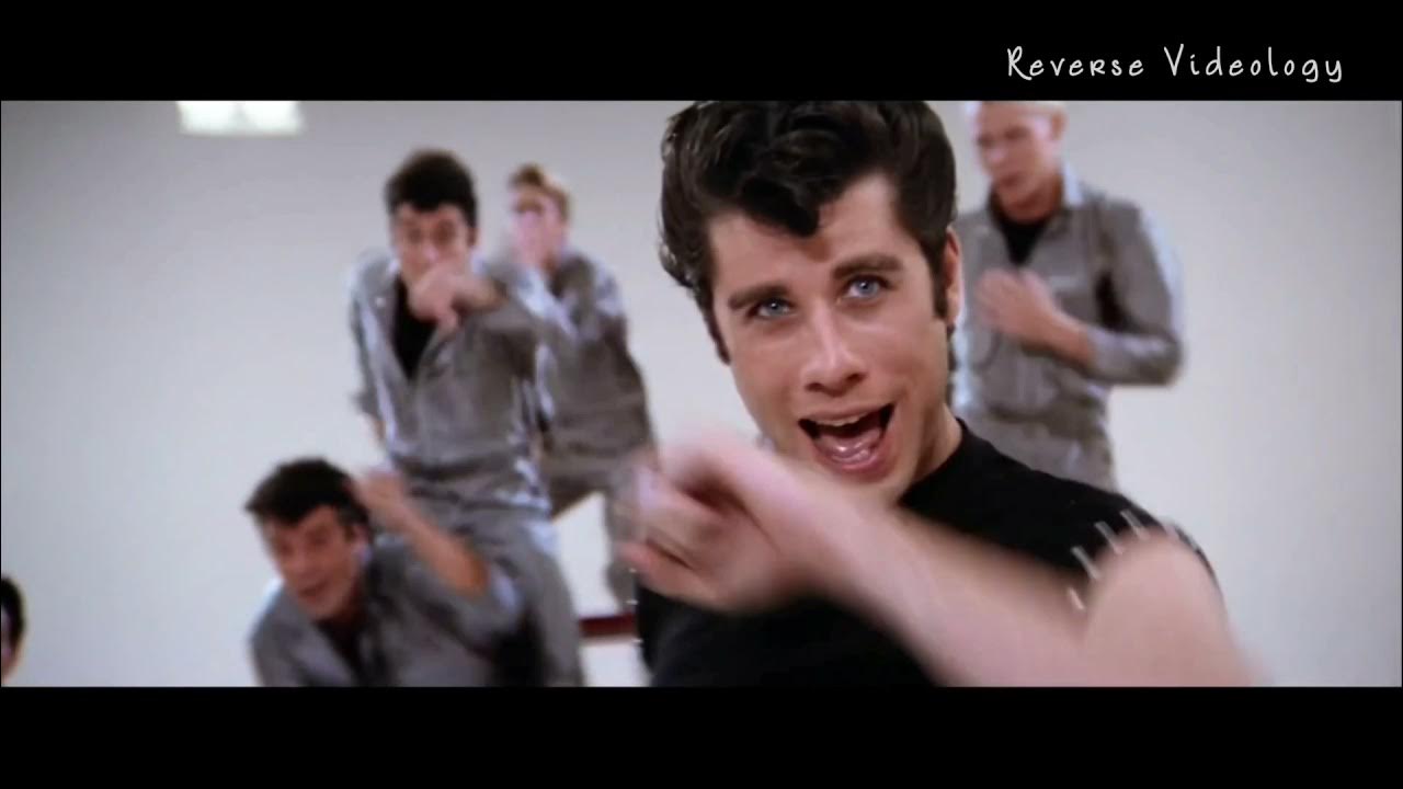 "Greased Lightning" from GREASE (featuring John Travolta) Reverse Videology YouTube
