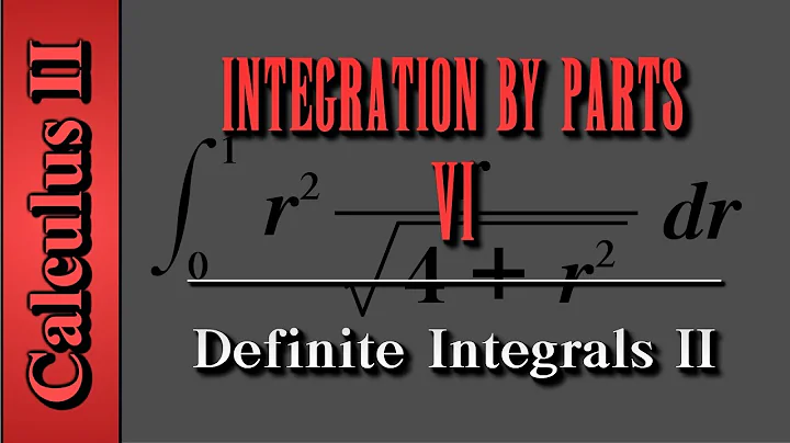 Calculus II: Integration By Parts (Level 6 of 6) | Definite Integrals II