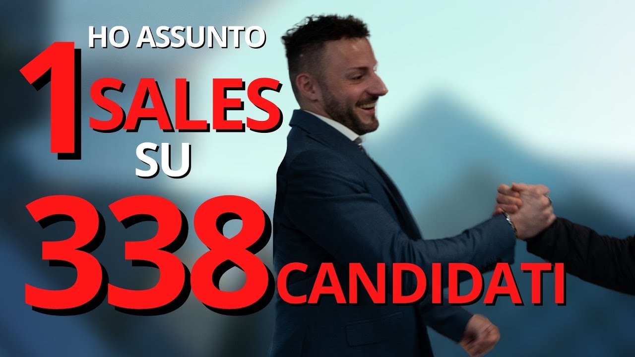 Ho assunto 1 solo collaboratore su 338 candidati - Tutti gli errori che ho commesso