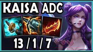 Kaisa vs Caitlyn (65% WIN RATE) ADC - Korea Master Patch 13.20 ✅