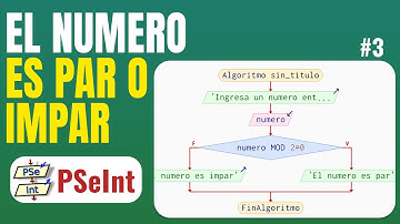 Como Saber si un Número es Par o Impar en PSeInt | #3