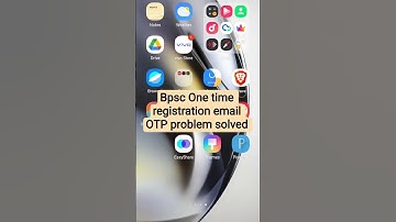 Bpsc 71 One time registration email otp problem solved #shorts #viralvideo #youtubeshorts