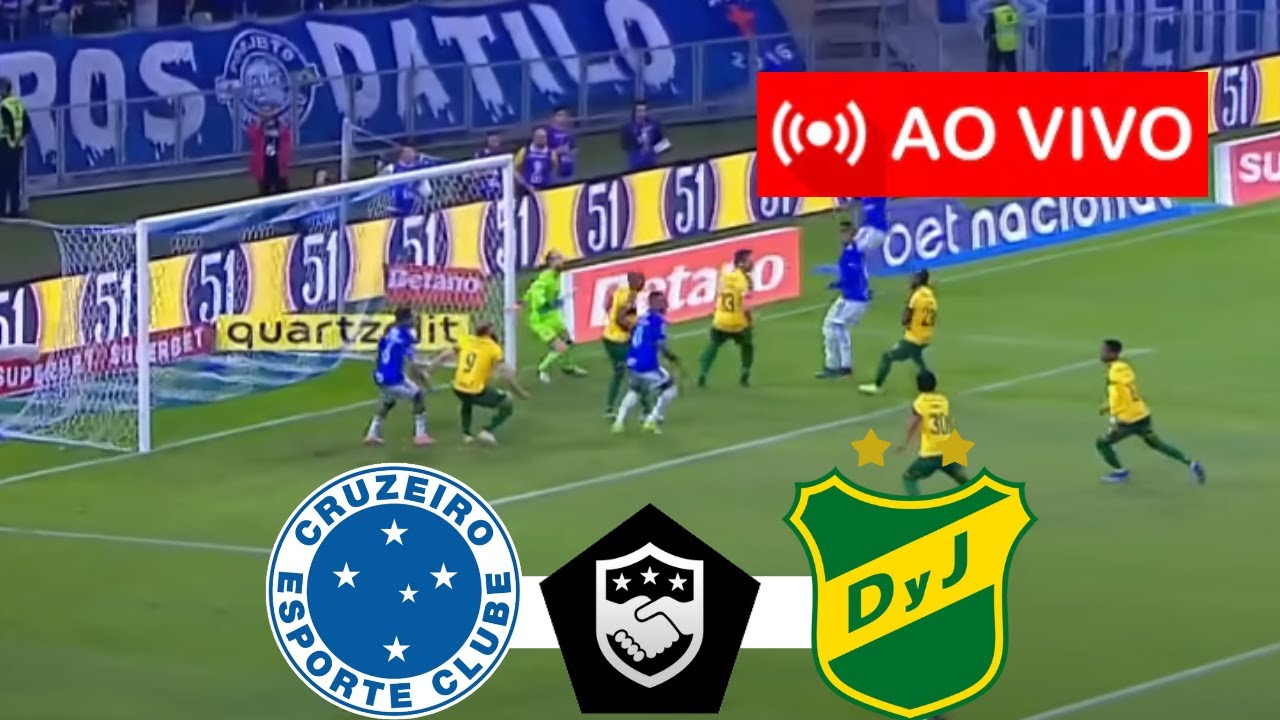 CRUZEIRO x DEFENSA Y JUSTICIA AO VIVO I VITORIA CUP 2025 I JOGO AO VIVO ...
