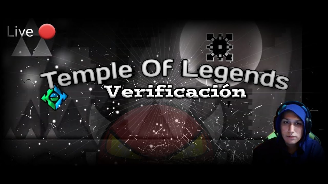 🔴(Verificacion) Temple Of Legends by DilleyMaster - Geometry Dash | ElPeLoNYT
