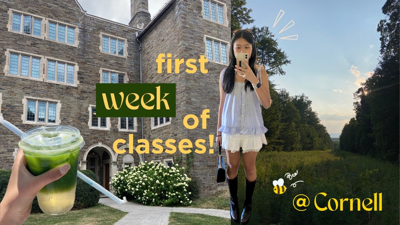 Первая неделя учебы в Корнелле | конкурс артистичных юношей, хаотичное расписание и вкусная еда