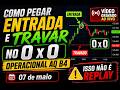 🚨 COMO PEGAR ENTRADA E TRAVAR NO 0x0 — OPERACIONAL AQ B4 🚨