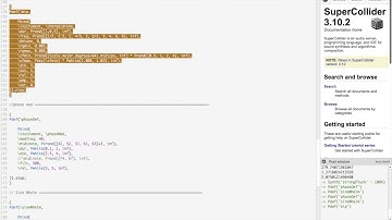 Live Environment 1  - SuperCollider