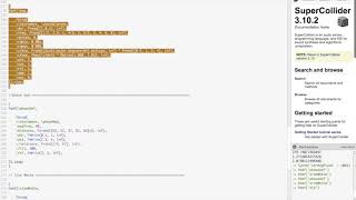 Live Environment 1  - SuperCollider
