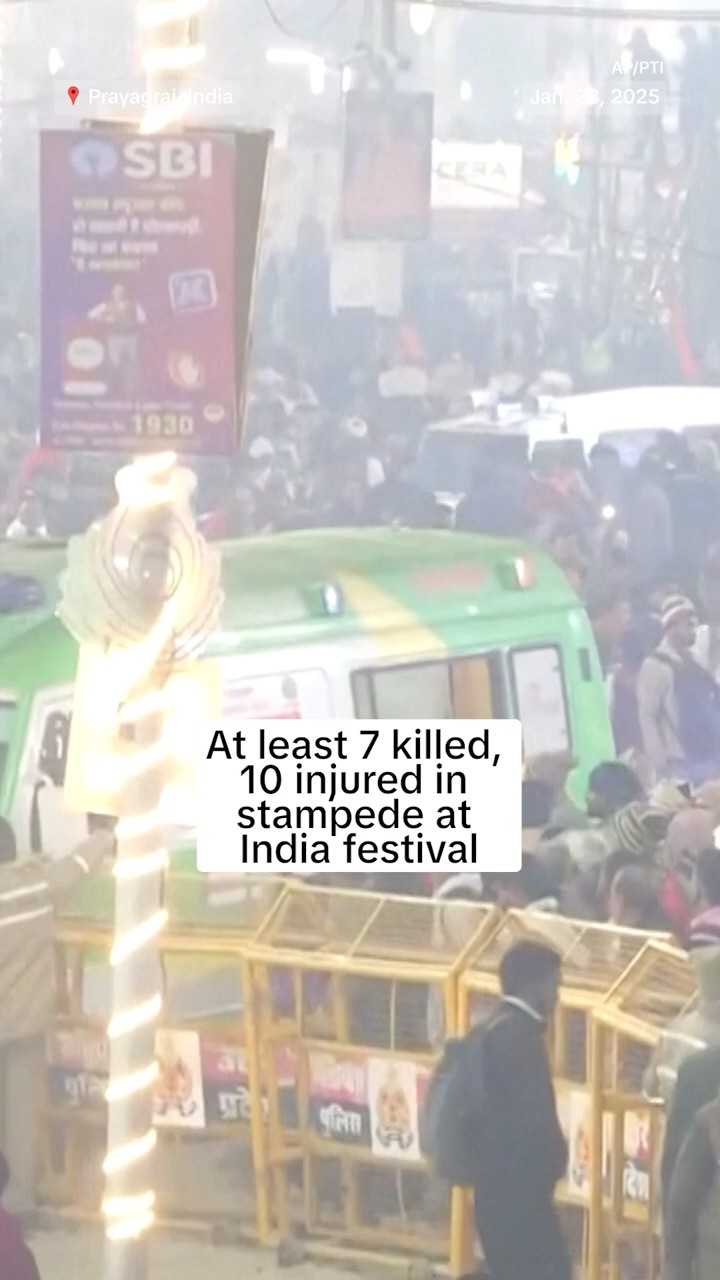 At least 7 killed, 10 injured in stampede at India festival