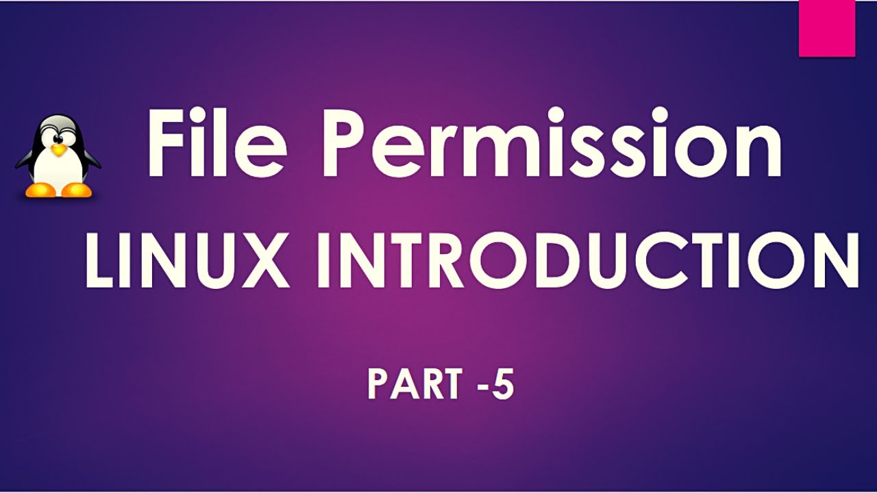 File Permission | Basic Command in Linux | Devops Basic Part-8 | Techie ...