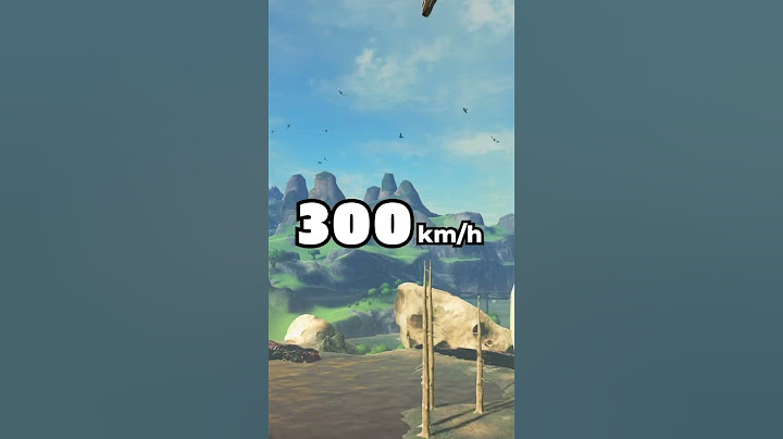 Zelda BotW, aber ALLES ist unvorstellbar SCHNELL!!