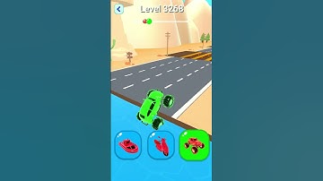 Shape shifting2 game level #3268    hyper casual game #shapeshifting  #gameplay #gaming #shortvideo