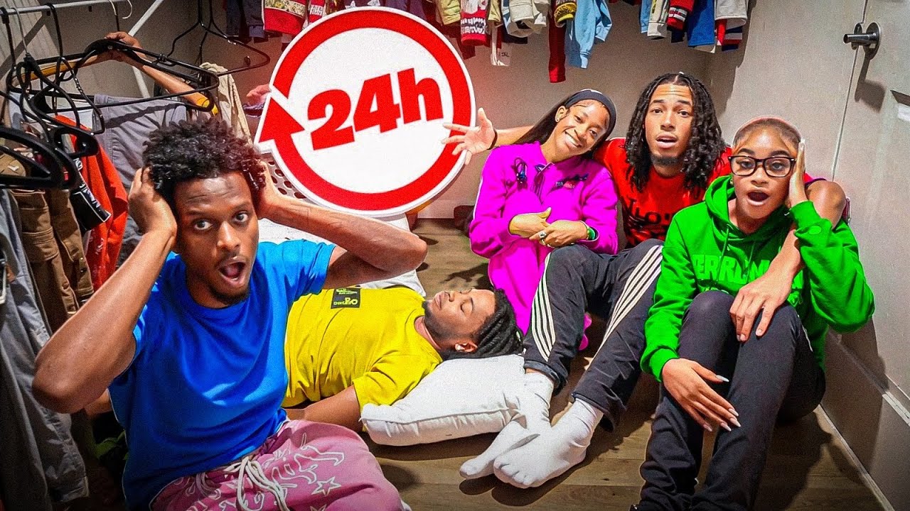 Заперт в шкафу на 24 часа *ОБЯЗАТЕЛЬНО К ПРОСМОТРУ🫨🤦🏽‍♂️*