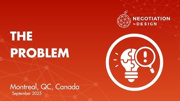 The problem for individuals and organizations   Negotiation by Design